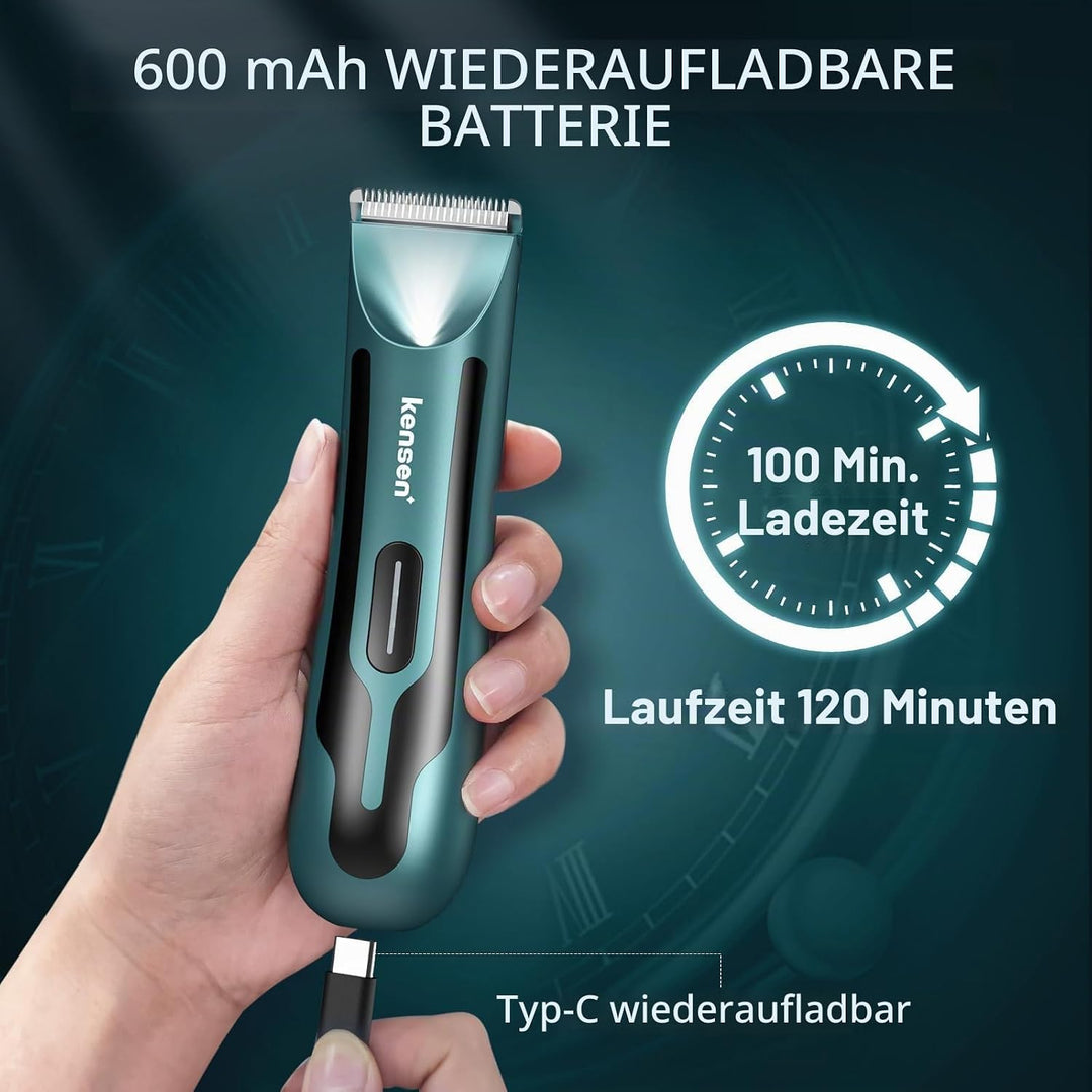 kensen Intimrasierer Mann Grün