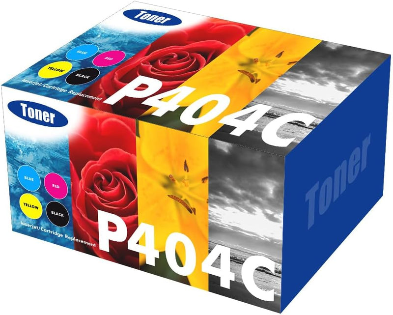 4er-Pack CLT-P404C P404C 404S CLT-K404S Multipack Toner für Samsung C480W Xpress C480FW C430W C480 C