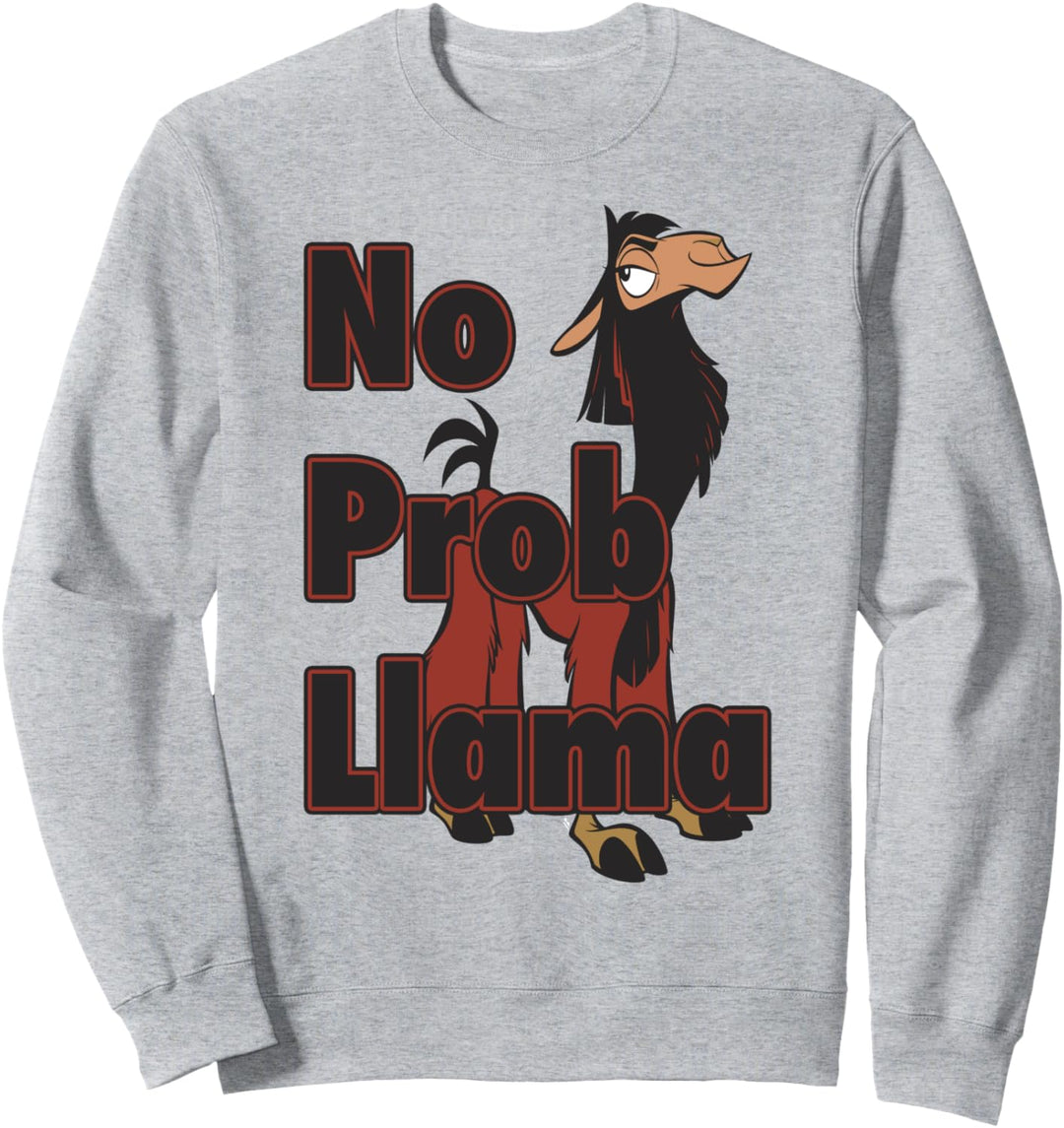 Disney Emperor's New Groove Kuzco No Prob Llama Sweatshirt