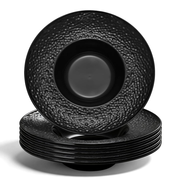 Berglander Suppenschalen Set mit 6, wiederverwendbare 260ml Kunststoff-Multipurpose-Teller für Pilzs