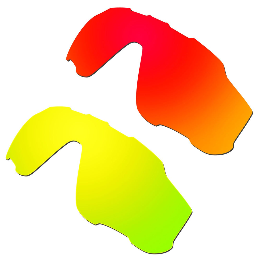 HKUCO Plus Mens Replacement Lenses For Oakley Jawbreaker - 2 pair