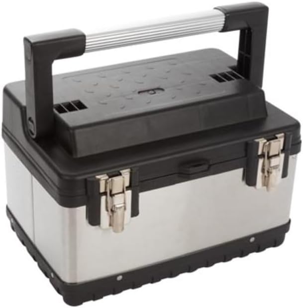 PEREL - OTBA5  380 x 270 x 225 mm Edelstahl Werkzeug Box 144791