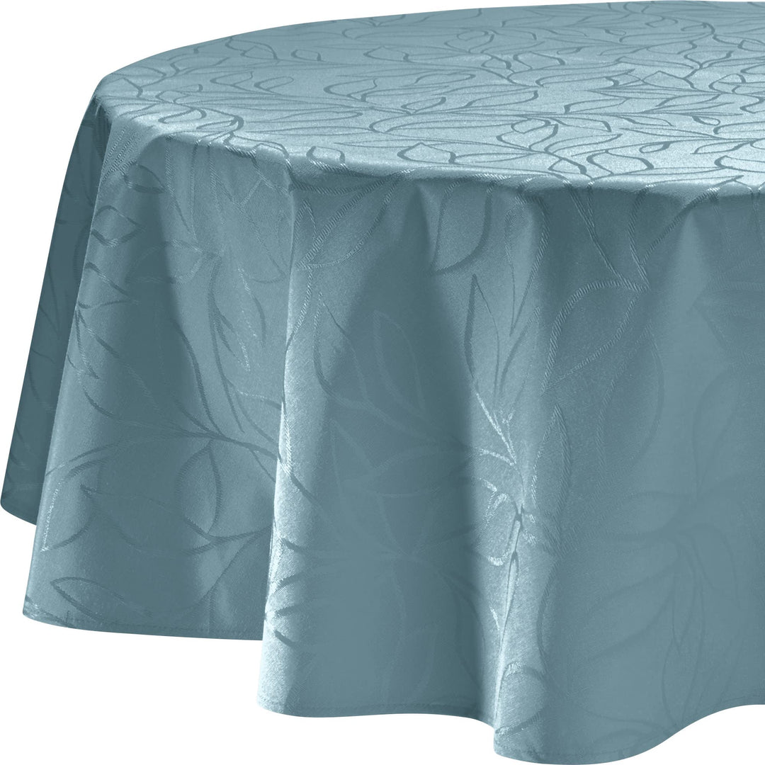 Erwin Müller Outdoor-Tischdecke Terrassa abwaschbar eisblau Grösse rund: 160 cm Ø Eisblau 160 cm (Ru
