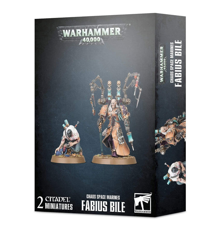 Games Workshop - Warhammer 40.000 - Chaos Space Marines Fabius Bile, Schwarz