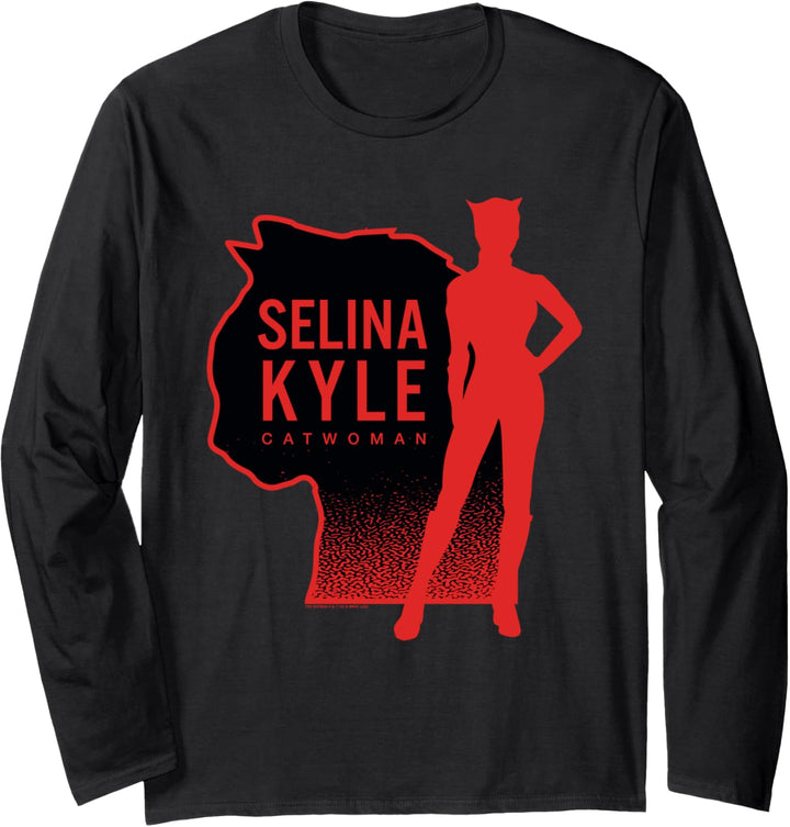 The Batman Selina Kyle Catwoman Langarmshirt