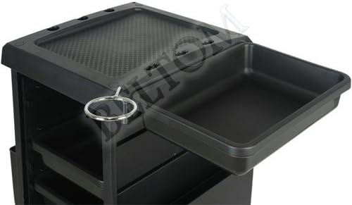 Beltom Friseurwagen Bedienungswagen Stapelboy Salonhilfe Friseur Arbeitswagen Wagen Boy - 4 4 Schubl