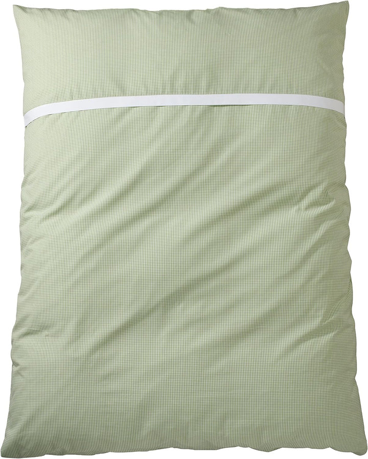 wellyou, Kinder Bettwäsche, Vichy-Karo, 100% Baumwolle, Masse (Bezug 135x200cm und Kissen 80 x 80cm)