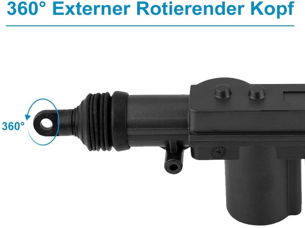 Ejoyous Universal Auto Türschloss Keyless Entry System Zentralverriegelung Fernbedienung Kit mit 4 S