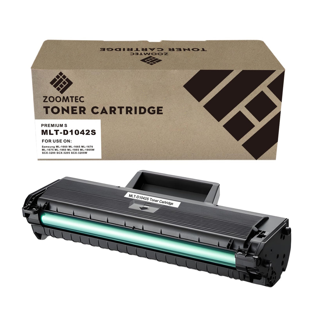 ZOOMTEC MLT-D1042S D1042S Tonerkartuschen Kompatibel mit Drucker Samsung ML-1660 ML-1660N ML-1665 ML