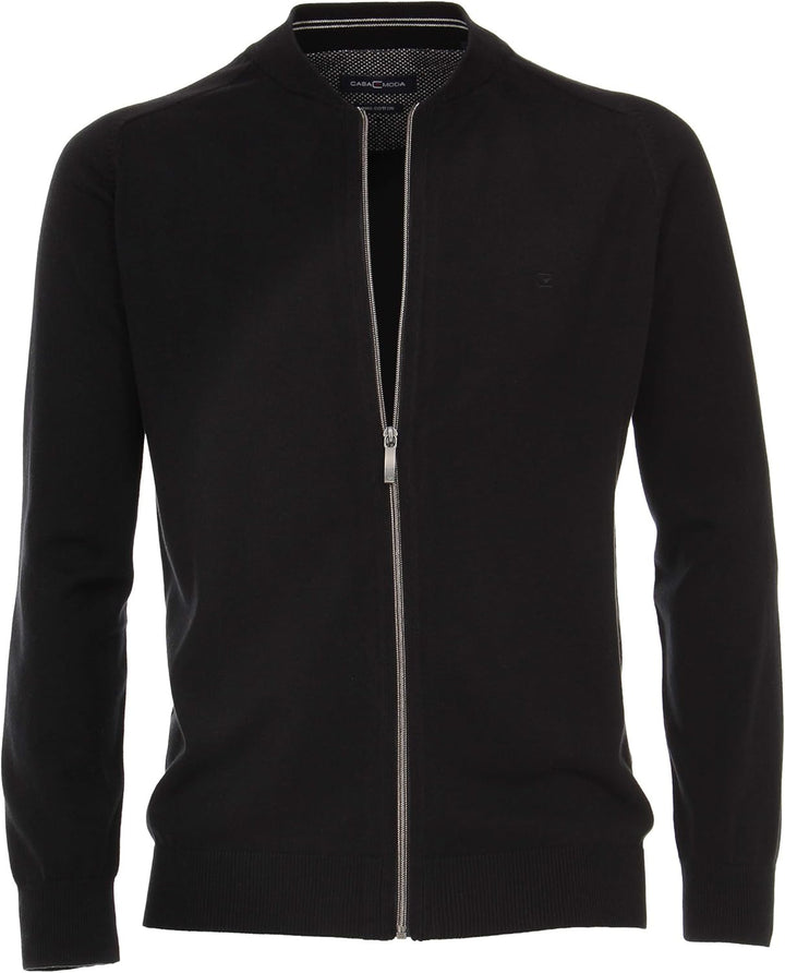 CASAMODA Strickjacke Uni M Schwarz, M Schwarz