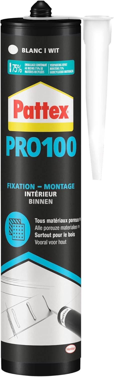 HENKEL FRANCE SA PL100 Pattex Fixierkleber - High Tank - Weiss - Los 3+1-798270