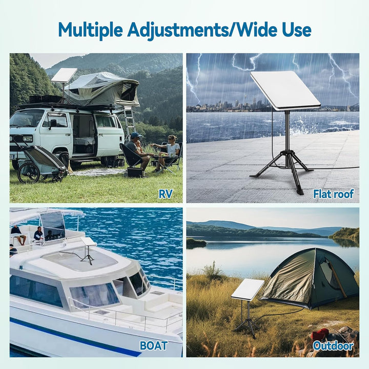 Starlink Mount Gen 3 Stativständer, tragbares Starlink-Montageset für Starlink Gen 3 mit 60–95 cm Te