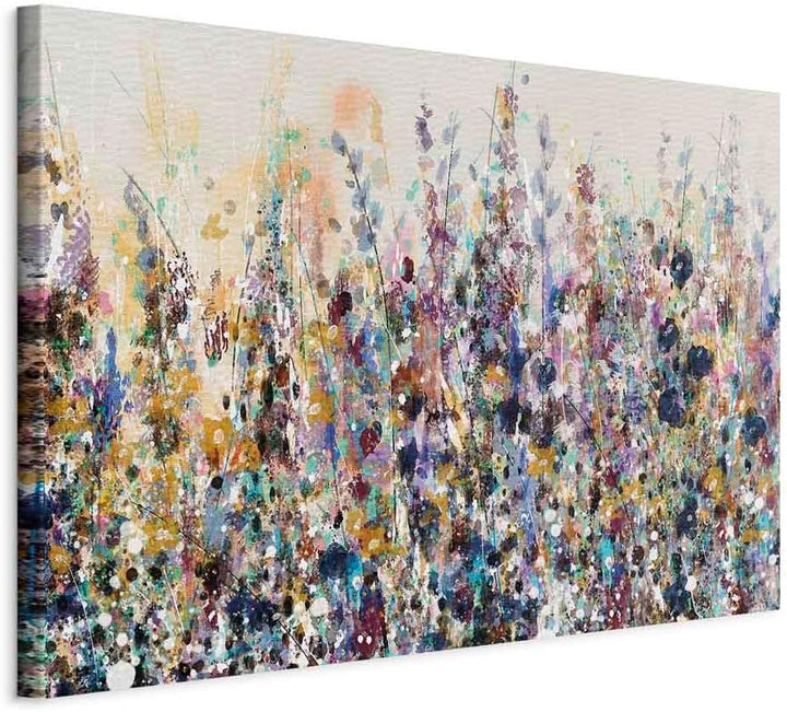 murando - Bilder Wiese 90x60 cm Leinwandbild 1 tlg Kunstdruck modern Wanbilder XXL Wanddekoration De