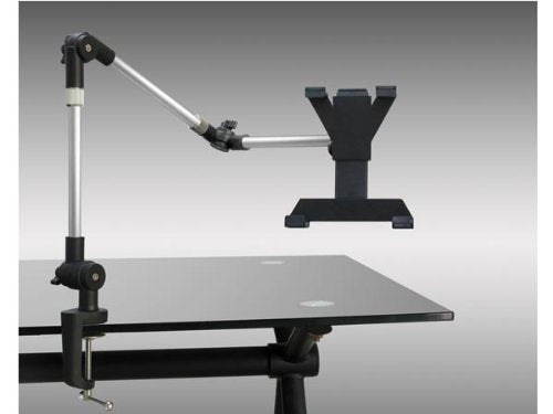 System-S Tischhalterung Halter mit Schwenkarm Flexibel Ständer Stand mit Tischklemme für iPad Pro (1