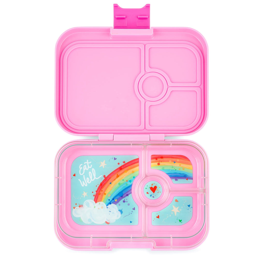 yumbox Panino M Lunchbox - mittelgrosse Brotdose mit 4 Fächern | Kinder Bento Box für Kindergarten,