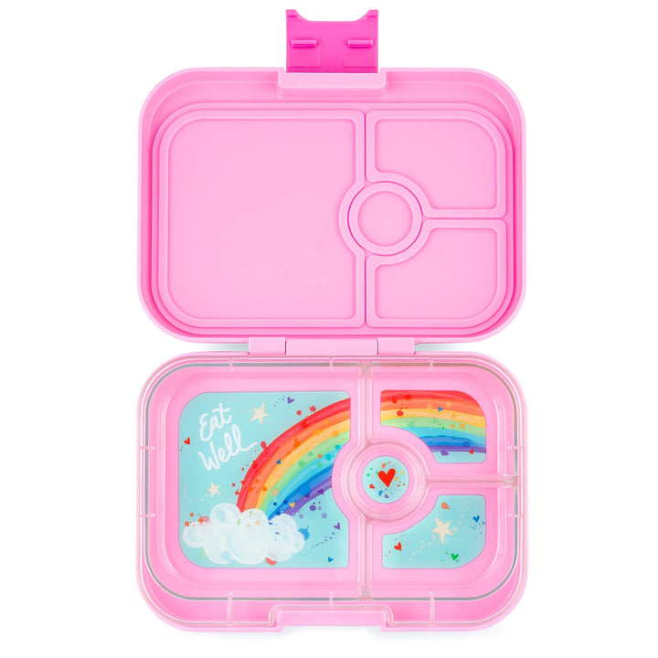 yumbox Panino M Lunchbox - mittelgrosse Brotdose mit 4 Fächern | Kinder Bento Box für Kindergarten,