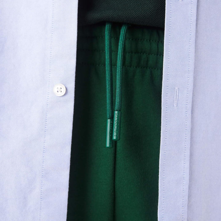 Lacoste Herren Kurze Trainingshose GH9627, Männer Sportshorts,Freizeithose,Regular Fit XXS Grün, XS