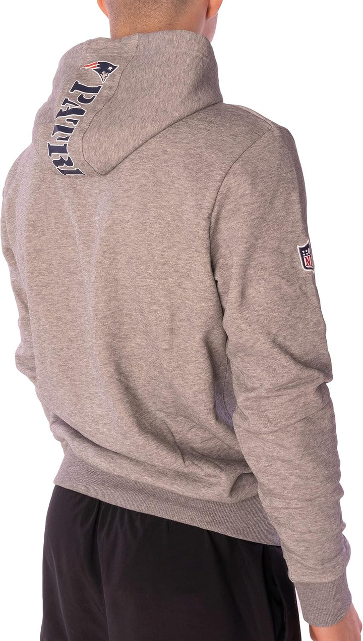 New Era Tampa Bay Buccaneers Hoodie Herren Kapuzenpullover New England Patriots Light/Grey S, New En