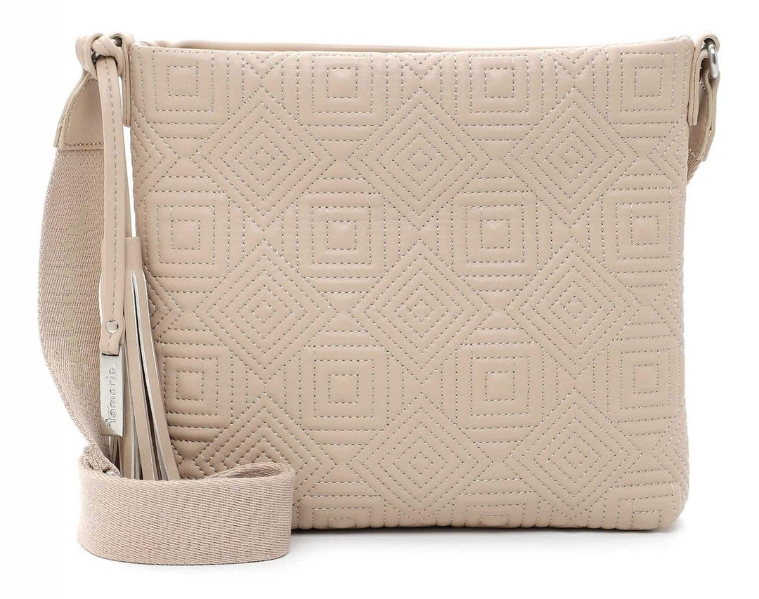 Tamaris Umhängetasche Merle 32721 Damen Handtaschen Ornament Einheitsgrösse Sand 420, Einheitsgrösse