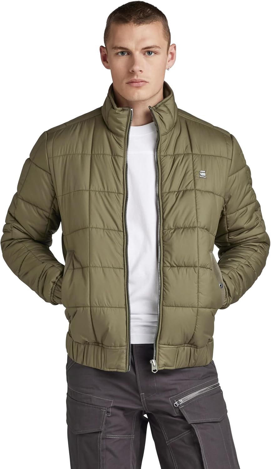 G-STAR Herren Meefic Quilted Jacke Jackets XS Grün (shadow olive D23965-B958-B230), XS Grün (sh