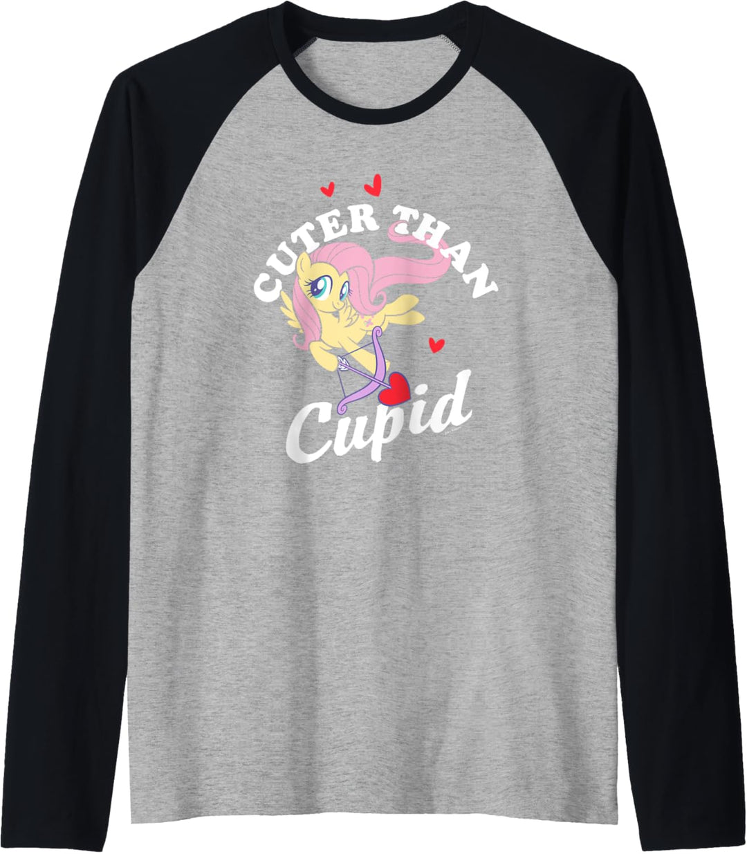 My Little Pony Valentinstag Pinkie Pie Cuter Than Cupid Raglan