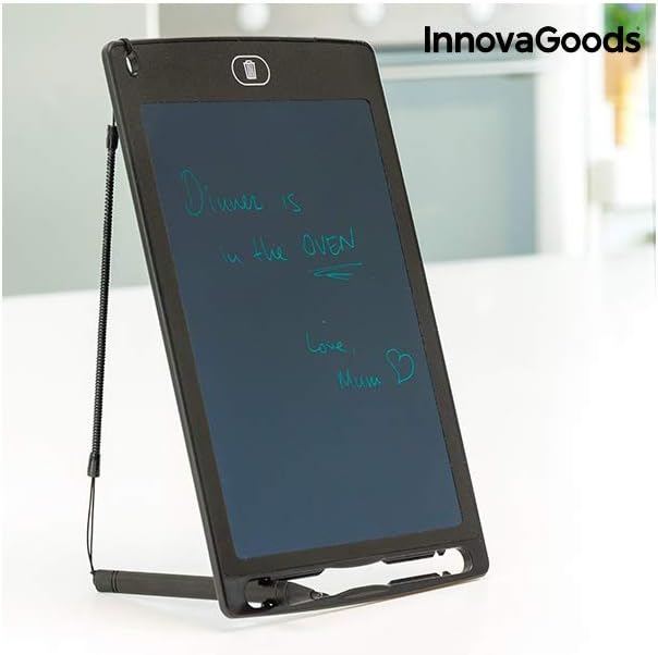 InnovaGoods Magic Drablet LCD-Tablet zum Zeichnen und Schreiben, Schwarz