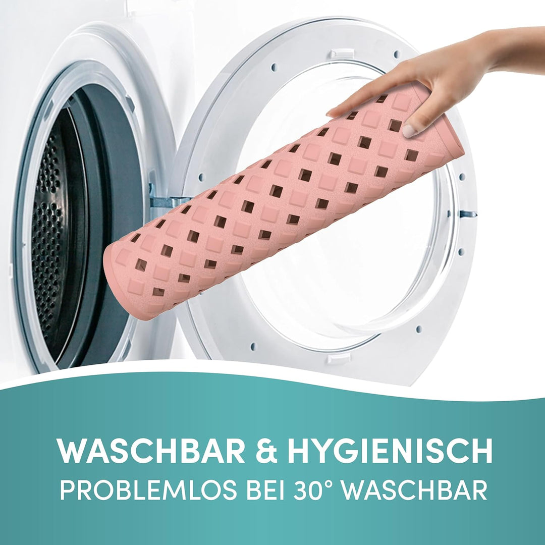 Engelbach® Duschmatte rutschfest 53x53cm - Inklusive Haken zum Aufhängen - 100% BPA-frei - Antirutsc