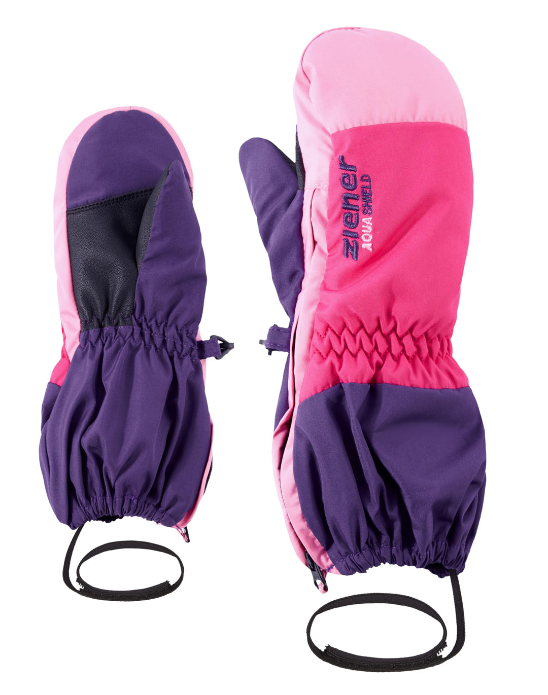 Ziener Baby LEVI AS MINIS glove Ski-Handschuhe / Wintersport | wasserdicht, atmungsaktiv 80cm dark p