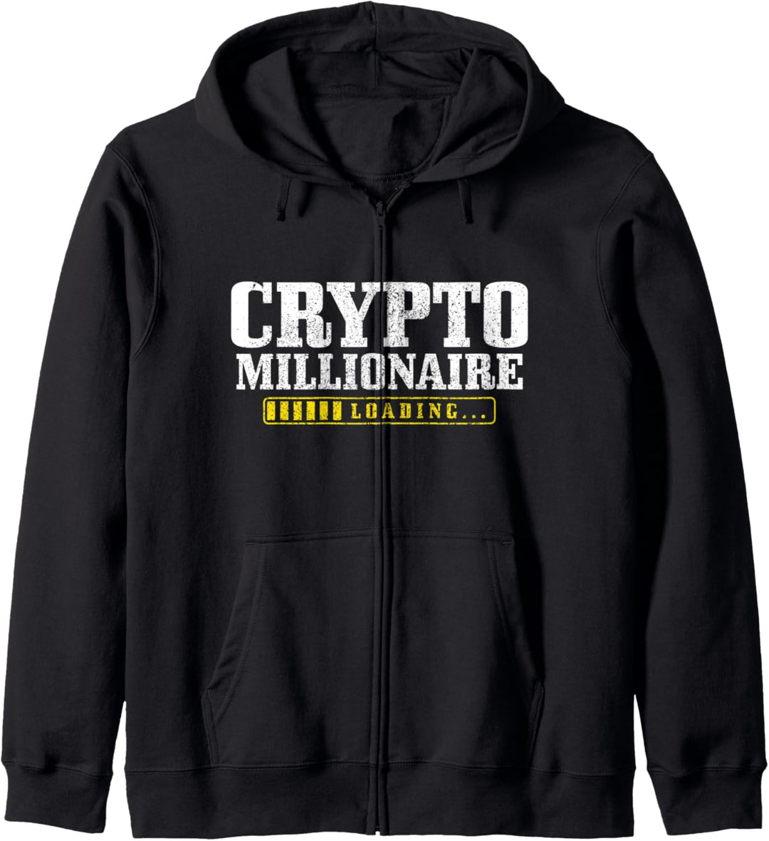 Bitcoin Vintage HODL Kryptowährung Investor Trader BTC Kapuzenjacke