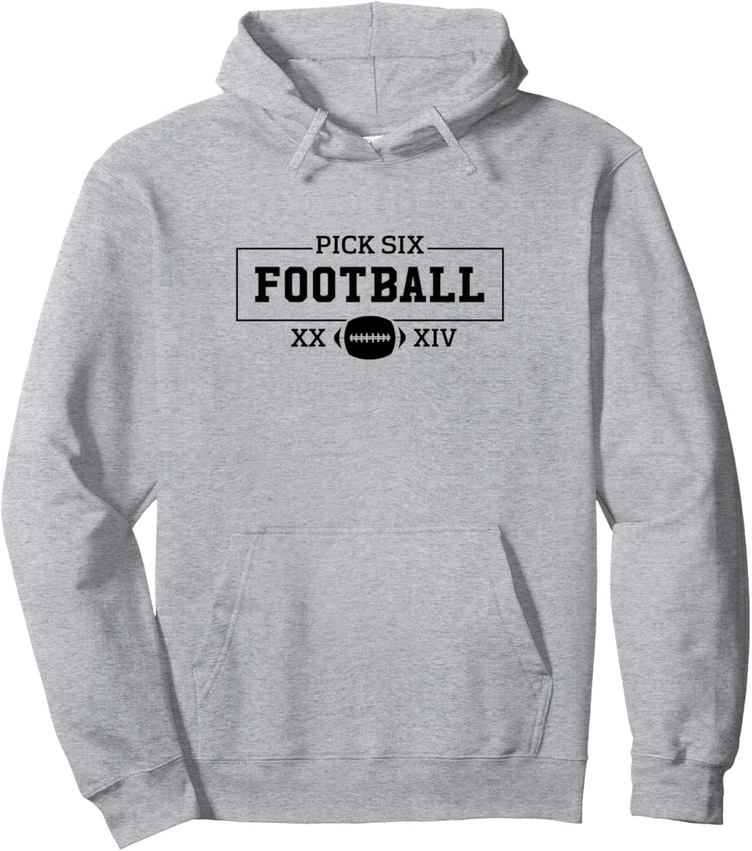 Pick Six Sign Pullover Hoodie