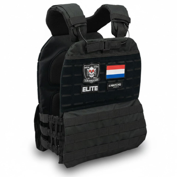 Matchu - Gewichtsweste - Weight Vest - Einstellbar bis zu 20 KG - Verstellbar mittels 30 Sandsäcken
