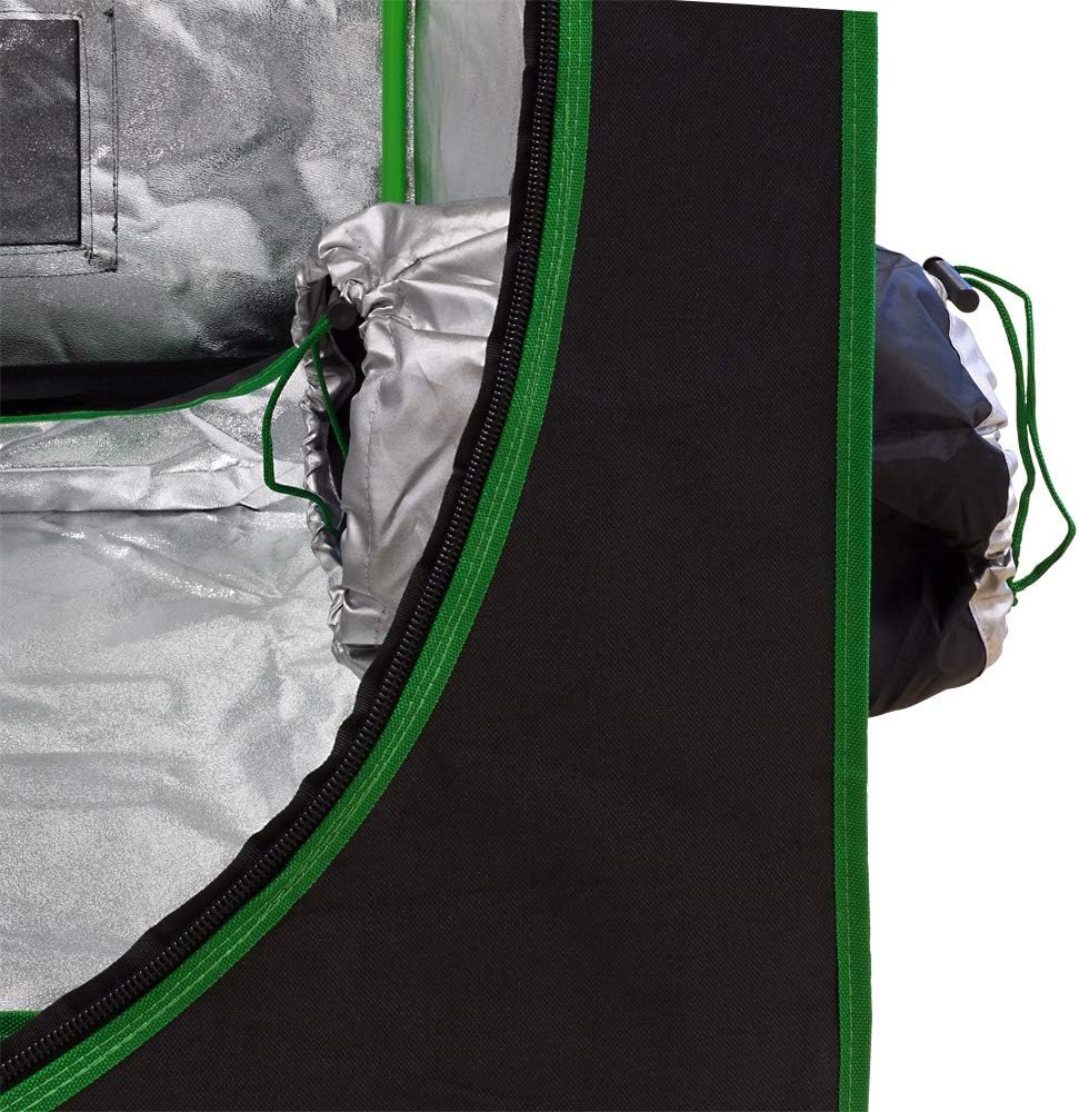 Kingpower Grow Box Grow Zelt für Pflanzen Growbox Gewächshaus Garten Anzucht Mini Gemüse Kräuter Sch