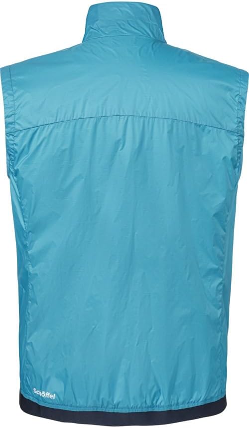 Schöffel Herren Bygstad Weste Outdoorweste Windweste 48 7820 - blau, 48 7820 - blau