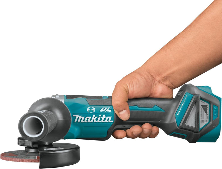 Makita DGA517Z Akku-Winkelschleifer 18 V mit Paddleschalter (ohne Akku, ohne