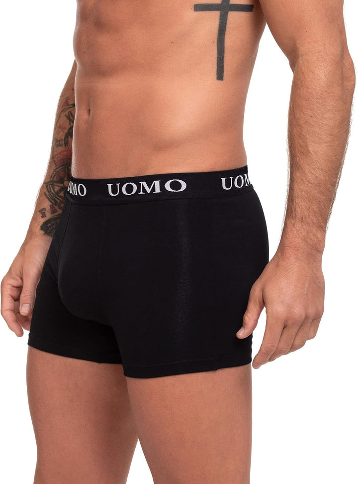 Channo Boxershorts aus Baumwolle, klassisch, einfarbig, bequem, weich L Sortiment, Packung 12, L Sor