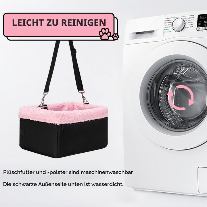 Hunde-Autositz für kleine Hunde, Erhöhter Hundesitz für Hunde Welpenautositz Hundeaussicht, Haustier