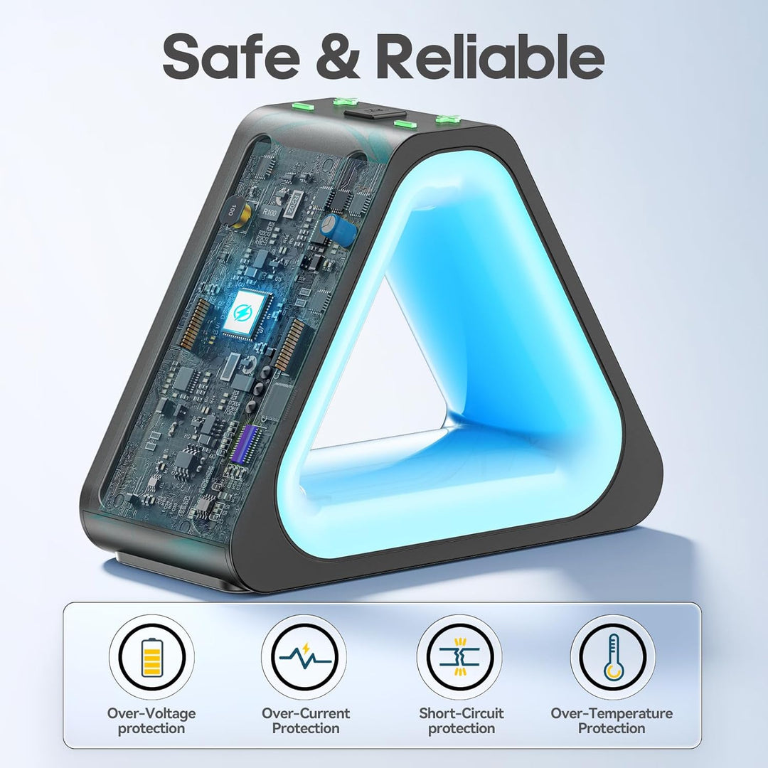 Tokluck Ladestation für 2025 Nintendo Joy Con 2, Schnelle Switch 2 Joy Con Magnetische Ladestation m