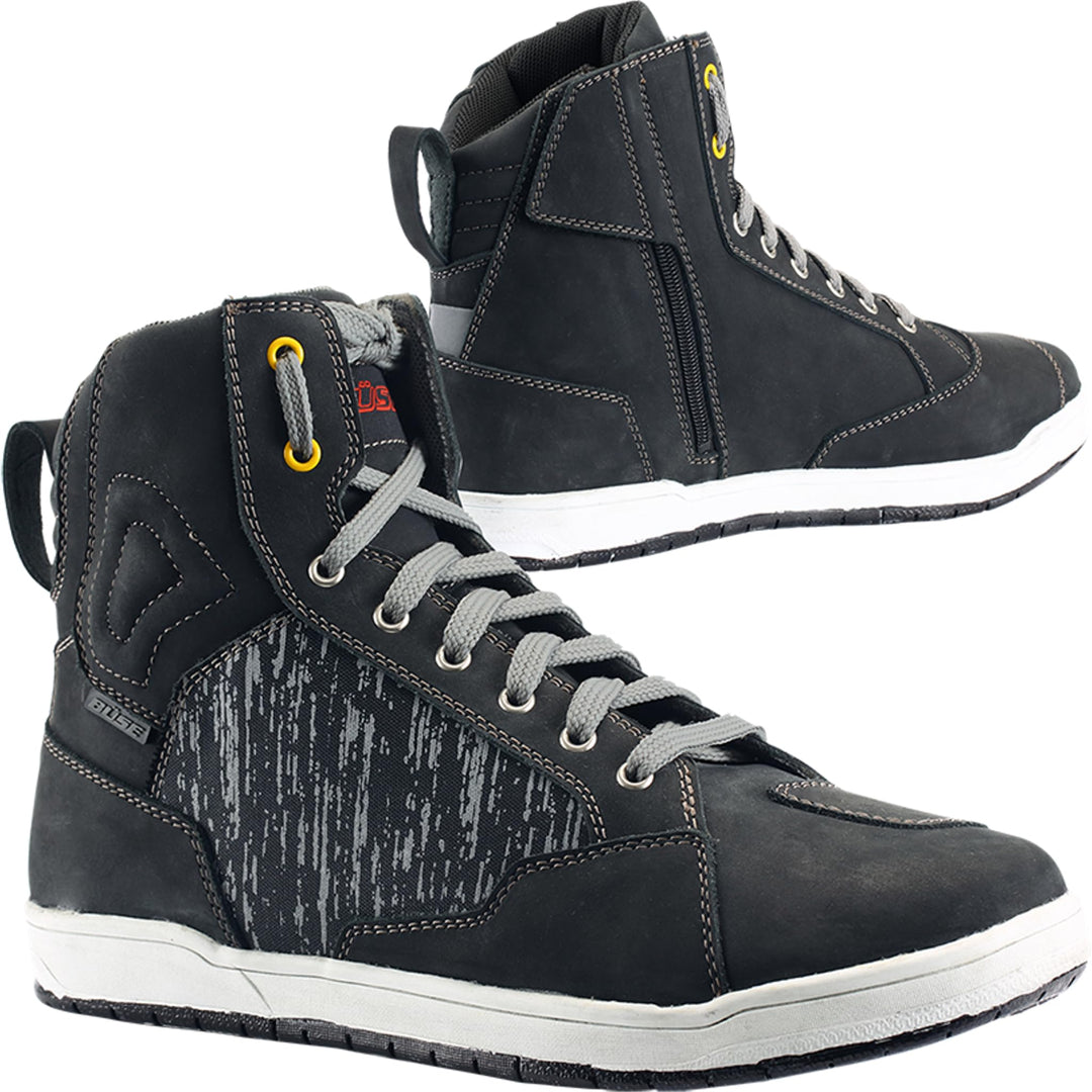 Büse B67 Motorradstiefel (Black,39) 39 EU Schwarz, Schwarz 39 EU