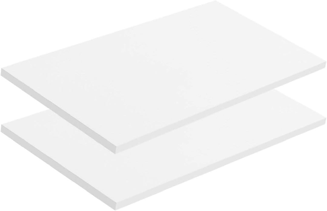 mokebo® Einlegeböden für Kleiderschränke aus Holz 'Die Kleiderheld' in weiss, in 76.5x1.50x47.5 (B/H