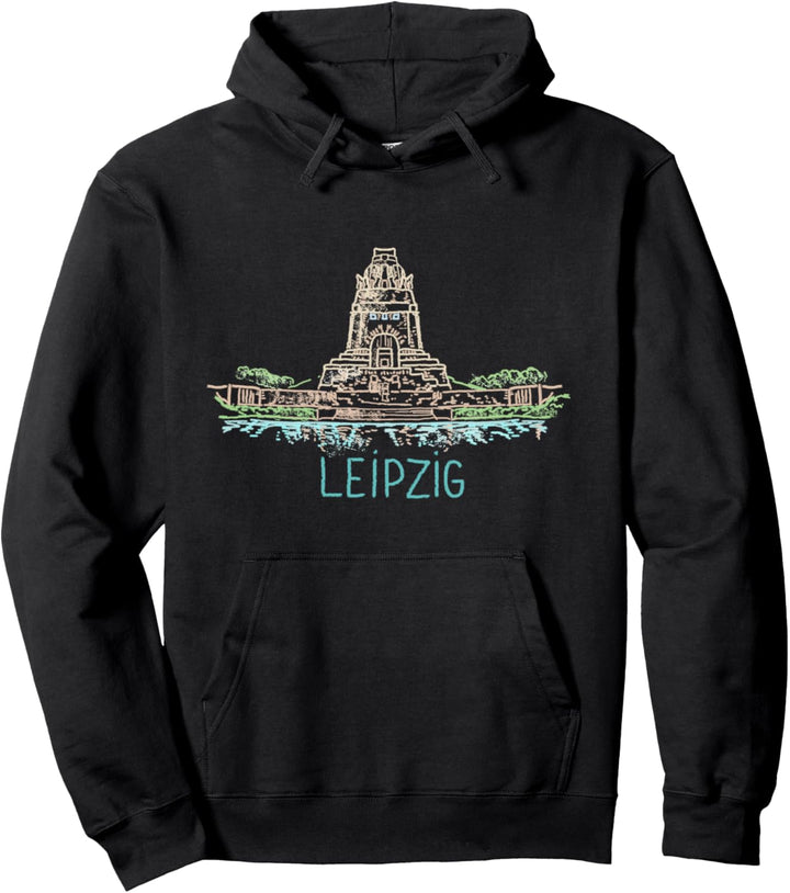 Leipzig Deutschland Kunstgeschenk Männer Frauen Pullover Hoodie