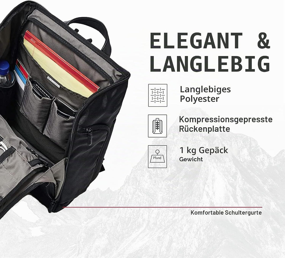 Victorinox Altmont Professional Fliptop Laptop-Rucksack, Backpack mit Laptopfach, Damen/Herren, 26 x