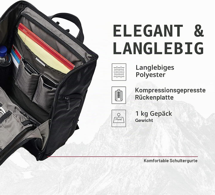 Victorinox Altmont Professional Fliptop Laptop-Rucksack, Backpack mit Laptopfach, Damen/Herren, 26 x