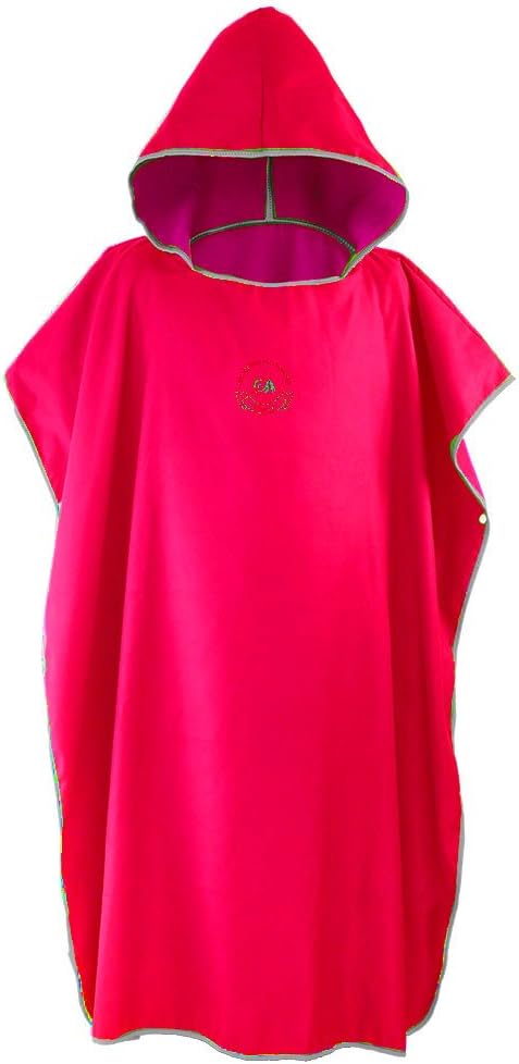 Hiturbo Mikrofaser Handtuch Poncho, Umziehhilfe Strand, Surf Poncho Herren und Damen Changing Robe,