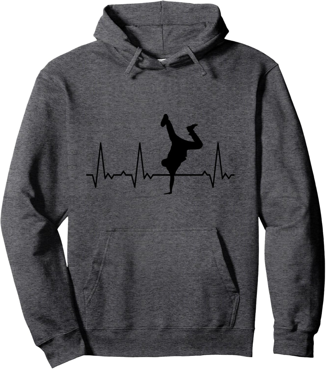 Herzschlag Breakdance Pullover Hoodie