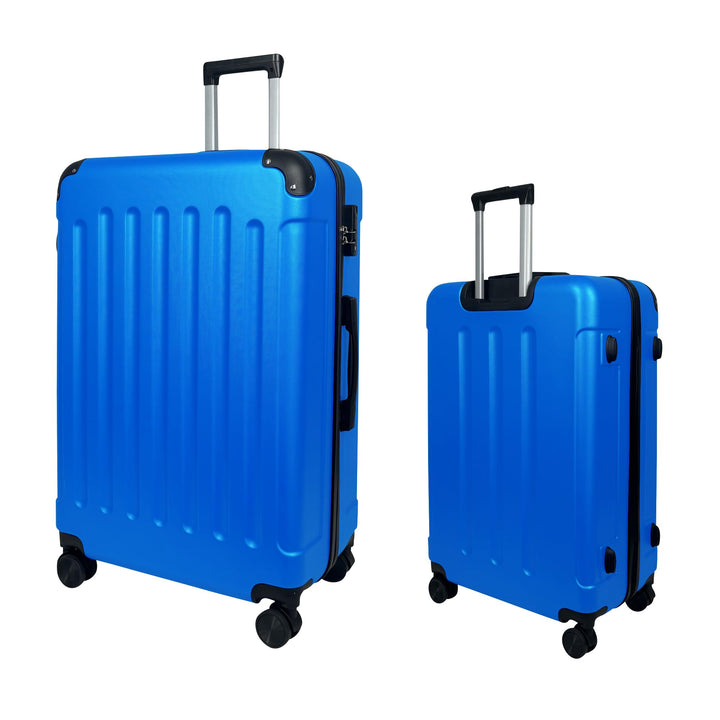 MY TRAVEL BAG Hartschalen-Koffer Reisekoffer ABS Koffer Trolley (Handgepäck-Mittel-Gross-Set) 4 Dopp