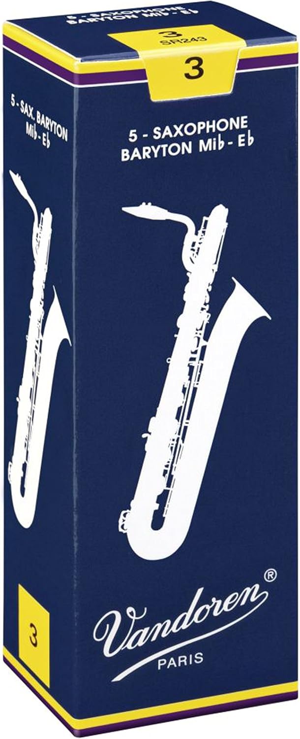 Vandoren Classic - Blätter für Bariton Saxophon - Stärke 3,0