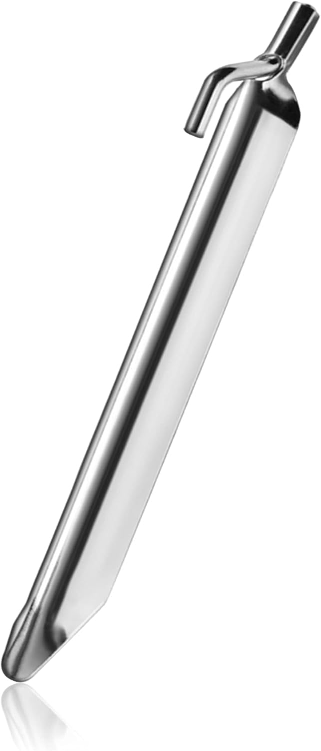com-four® 16x Zelt-Heringe aus Stahl - robuste Erdnägel in V-Form für Camping und Outdoor - ideal fü