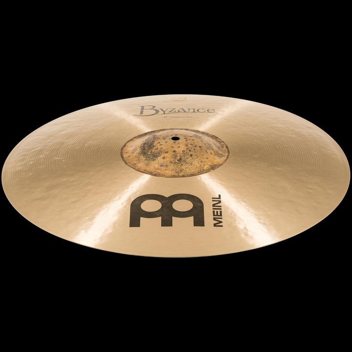 Meinl Cymbals Byzance Traditional Polyphonic Ride 21 Zoll (Video) Schlagzeug Becken (53,34cm) B20 Br