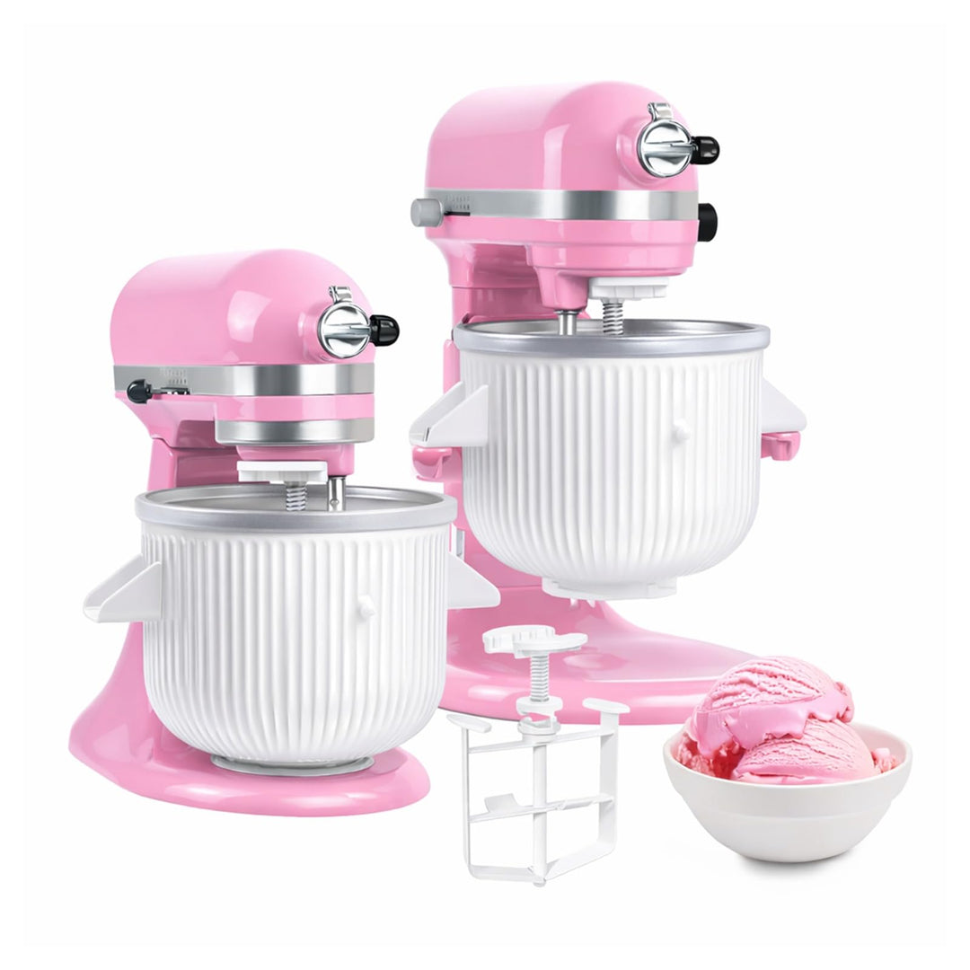 Eismaschinen-Aufsatz für KitchenAid StandMixer – Kompatibel mit KitchenAid 4,5QT, 5QT &amp; 6QT Tilt-Hea