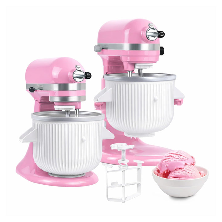 Eismaschinen-Aufsatz für KitchenAid StandMixer – Kompatibel mit KitchenAid 4,5QT, 5QT &amp; 6QT Tilt-Hea